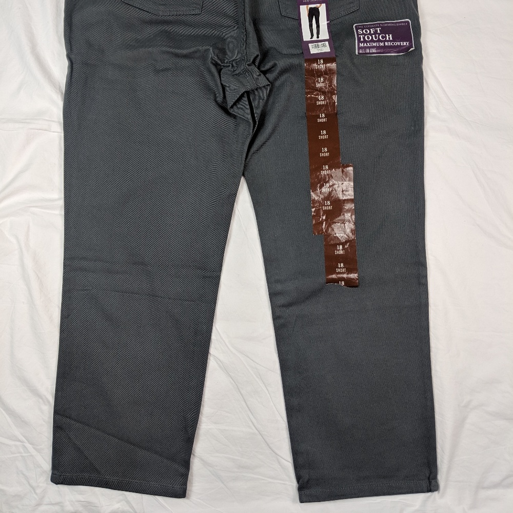 Gloria Vanderbilt jeans 18 short gray tapered leg - Picture 8 of 8